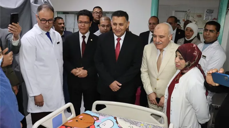 محافظ القليوبية يتفقد مستشفيات بنها للاطمئنان على مستوى الخدمات المقدمة