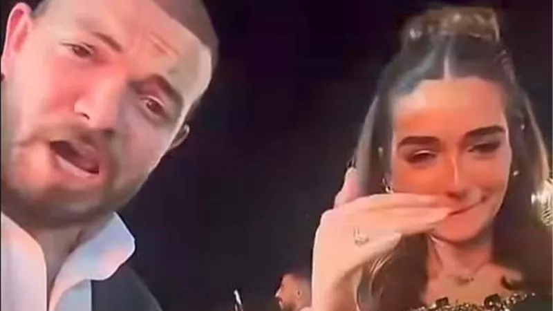 الصورة الأولي لخطوبة شريف الليثي من ملك أحمد زاهر 