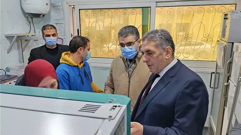 صحة كفرالشيخ : وكيل وزارة الصحة يتفقد مستشفى دسوق العام