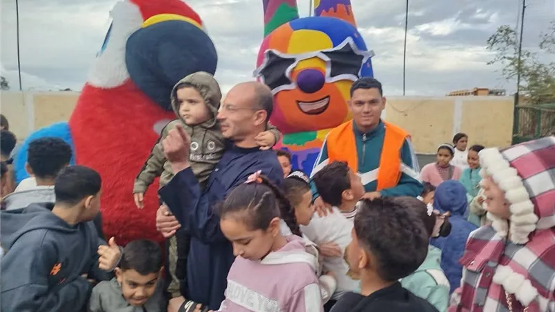  «العيد أحلى»  كرنفالات وهدايا للأطفال بكفر الشيخ خلال أيام العيد
