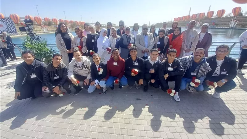 مشاركة طلاب الجامعات المصرية في احتفالية 