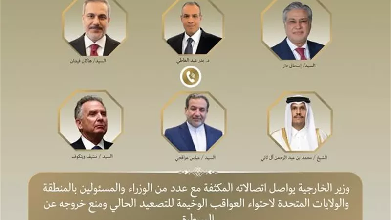 بتوجيهات من الرئيس السيسي… وزير الخارجية يواصل اتصالاته المكثفة لوقف الحرب