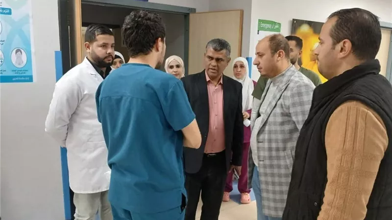 جولات مكثفة لوكيل وزارة الصحة بـ 