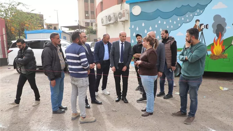 محافظ أسيوط يتفقد محيط خزان غرب المدينة لبحث توسعة دوران امتداد شارع الجيش