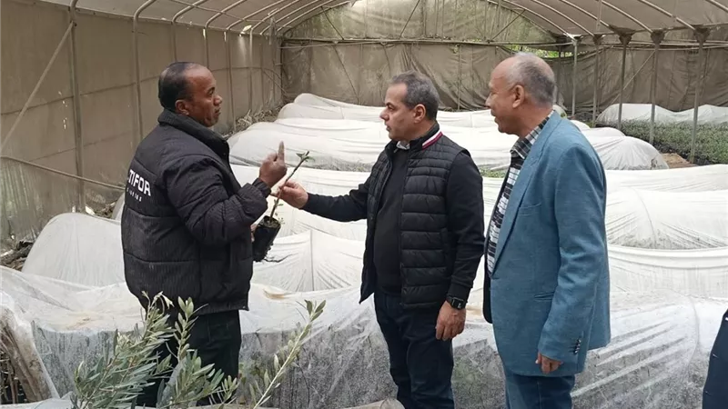 بتكليفات من وزارة الزراعة: جولة تفقدية لرئيس الهيئة العامة للإصلاح الزراعي
