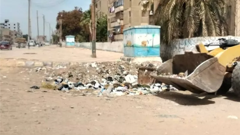 تكثيف حملات النظافة بقرى المنيا خلال عيد الفطر للحفاظ على المظهر الحضاري