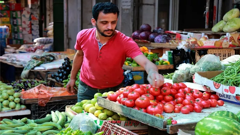 الطماطم بين 15 و25 جنيها.. تعرف على أسعار الخضروات  بسوق العبور