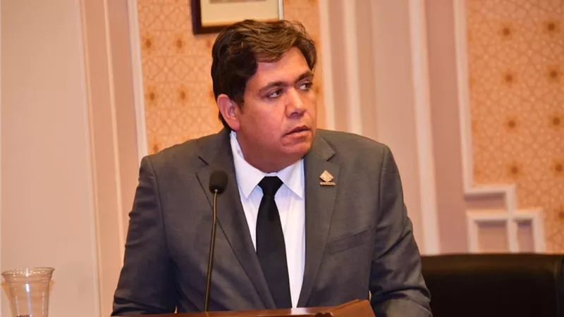 أحمد عبد اللاه يطالب وزير النقل باستكمال كوبري 