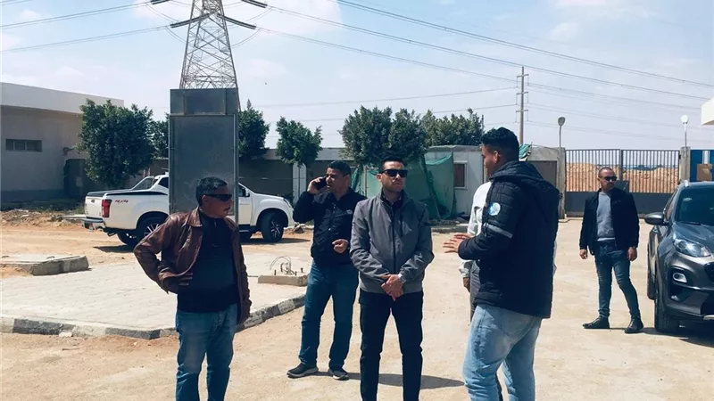 رئيس جهاز حدائق العاصمة يتابع حل مشكلة الروائح بمحطة الروبيكي