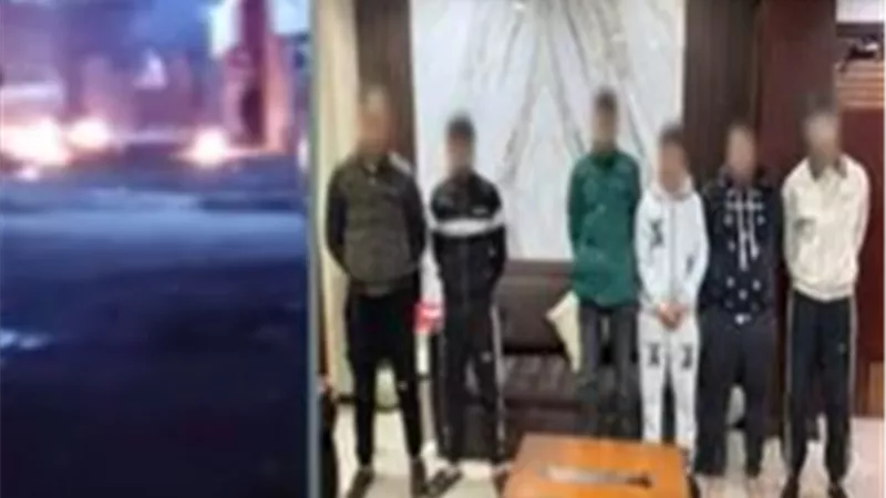 أمن الغربية يضبط طرفي مشاجرة «النيران والحجارة» في المحلة