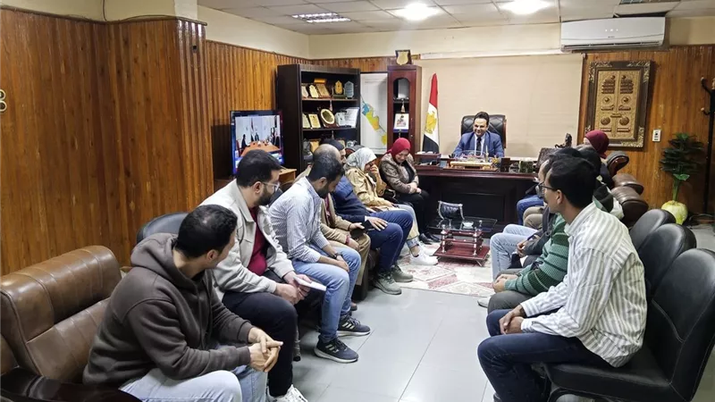 وكيل صحة سوهاج يستقبل مدير إدارة مكافحة الأمراض المعدية