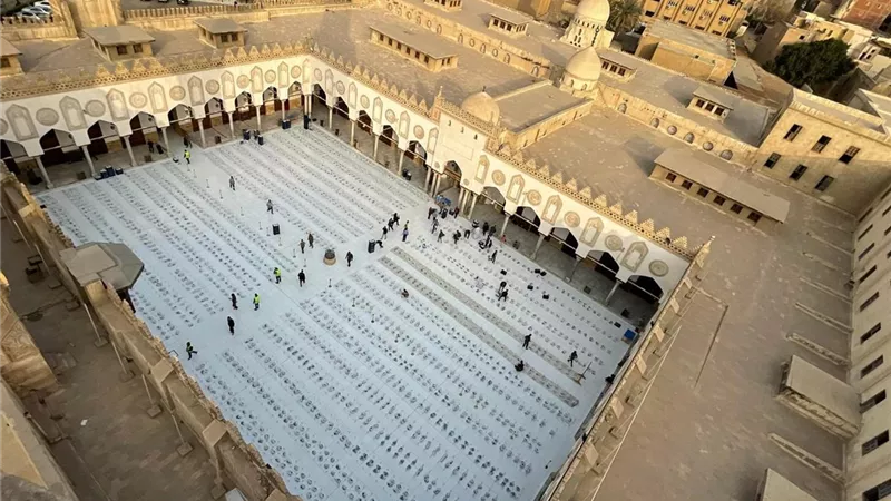الجامع الأزهر يعلن توقف أنشطته الأربعاء والخميس لسوء الأحوال الجوية