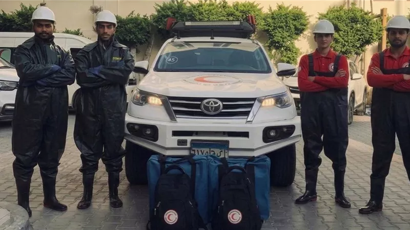 الهلال الأحمر المصري يرفع درجة الاستعداد لمواجهة موجة الطقس السيئ