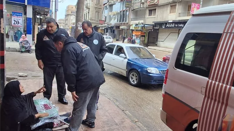 التضامن تكثف تدخلاتها الميدانية لحماية المواطنين بلا مأوى خلال سوء الطقس