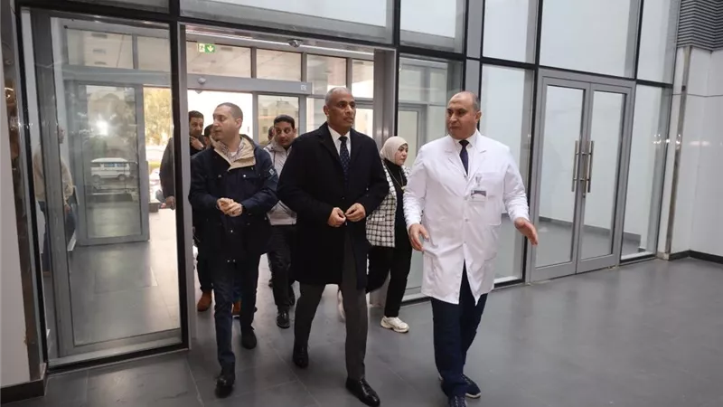محافظ كفرالشيخ يتفقد مستشفى مركز الأورام الجديد.. صرح طبي بمواصفات عالمية