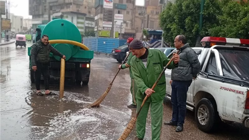 محافظ الغربية يتابع مواجهة الطقس السيئ ويعلن جاهزية كل القطاعات