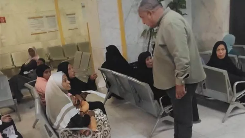 مساعد مدير فرع رعاية الأقصر يتفقد مستشفى العديسات لمتابعة كفاءة الرعاية 
