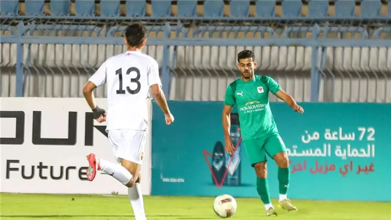 كأس العاصمة|المصري يتقدم على الجونة بهدف في الشوط الأول