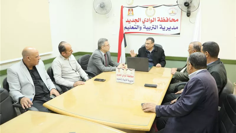 الوادى الجديد.. تعليم مستعد لحالات الطقس الطارئة ومتابعة فورية