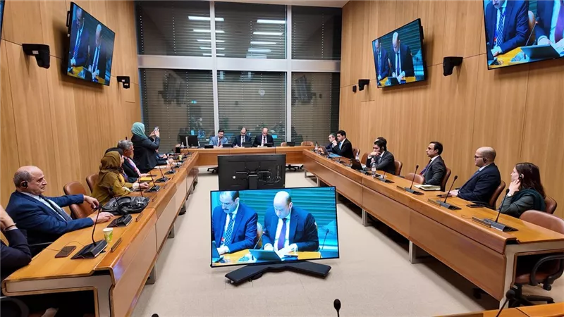 وزير العمل يترأس الاجتماع التنسيقي العربي في جنيف ويؤكد دعم فلسطين والخليج