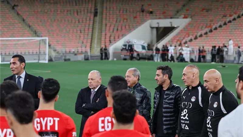 منتخب مصر يختتم تدريباته لمواجهة السعودية غداً