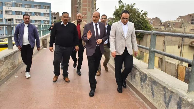 محافظ أسيوط يتفقد مسار كوبري علوي جديد لربط شرق وغرب المدينة
