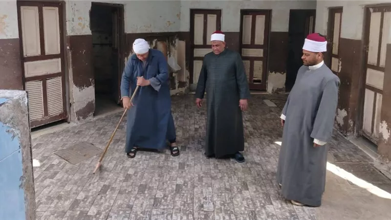 مرور مفاجئ على مساجد مدينة أسيوط للتأكد من جاهزيتها وانضباط العمل الدعوي 