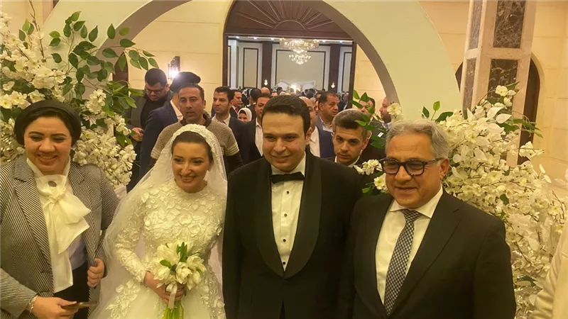 النائب عبد المنعم إمام يحتفل بزفافه بحضور سياسي واسع| صور