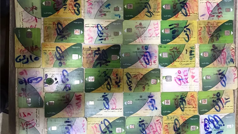 تموين سوهاج: ضبط 68 بطاقة تموينية داخل مخبز بجهينة 
