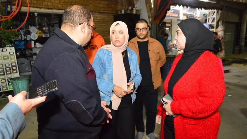رئيس مدينة بورفؤاد تترأس حملة ميدانية لتطبيق قرار غلق المحال التجارية