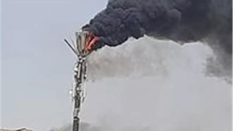 بسبب الأمطار.. حريق يلتهم 
