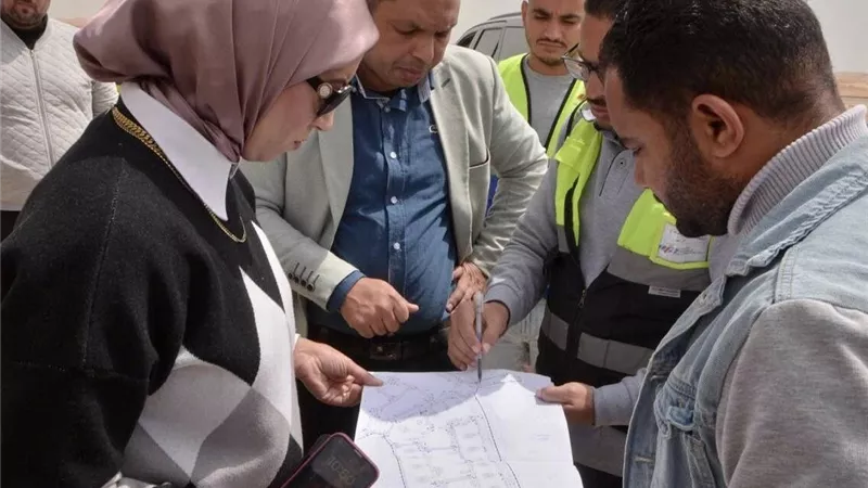 استعدادا للمزاد.. رئيس جهاز السويس الجديدة تتفقد مشروع الإسكان الحر 
