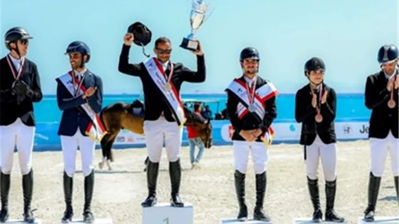 اتحاد الشرطةالرياضي يحصد الجائزة الكبرى في بطولة كأس مصر للفروسية بالغردقة
