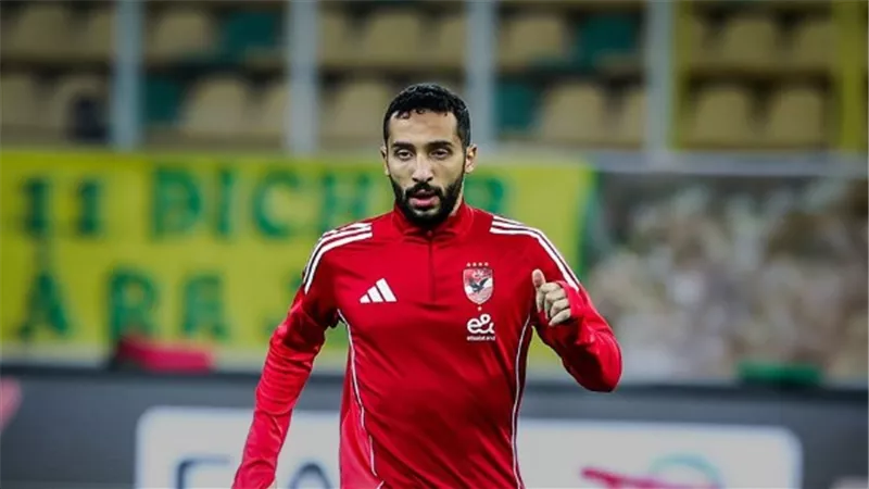 كريم فؤاد لاعب الأهلي يقترب من المشاركة في التدريبات الجماعية 