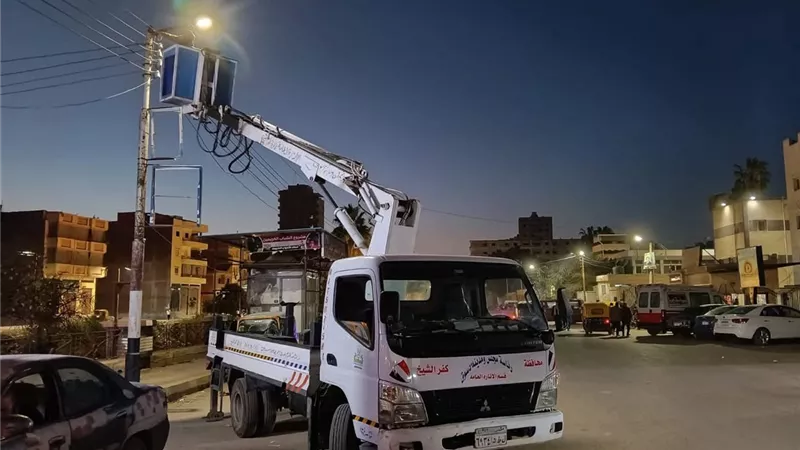 حملات مكبرة لترشيد الكهرباء وضبط المخابز في دسوق بكفر الشيخ