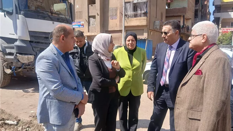 محافظ القليوبية يوجه بإنشاء كوبري مشاة أمام مجمع مدارس الشرقاوية