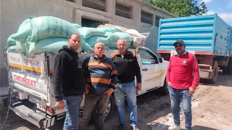 البحيرة: ضبط 10 أطنان أسمدة مدعمة قبل بيعها في السوق السوداء