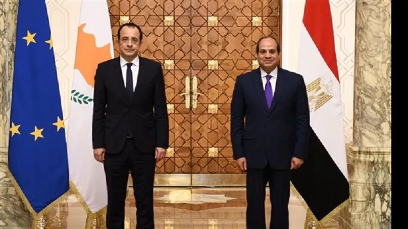 الرئيس السيسي ونظيره القبرصي يشهدان توقيع اتفاقية التعاون في مجال الغاز