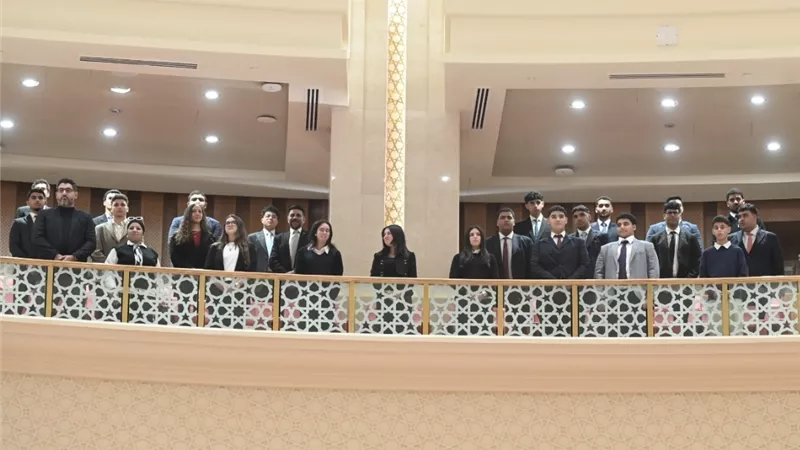 وفد طلابي يزور مقر مجلس النواب بالعاصمة الإدارية الجديدة