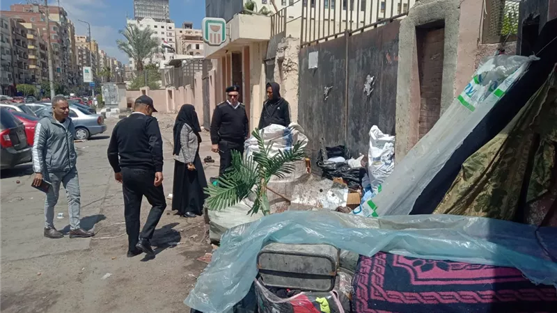 استجابة لشكاوى المواطنين..إزالة تجمعين للنباشين بحي ثانِ وثالث الإسماعيلية