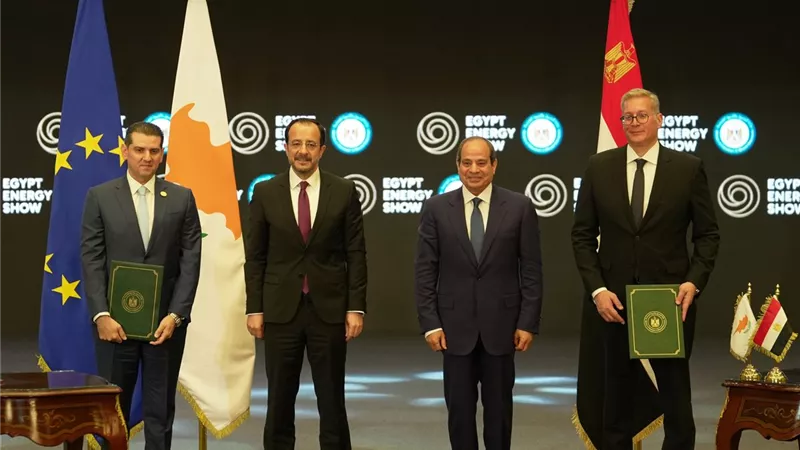 مصر وقبرص توقعان اتفاقًا لنقل الغاز وتعزيز أمن الطاقة في شرق المتوسط