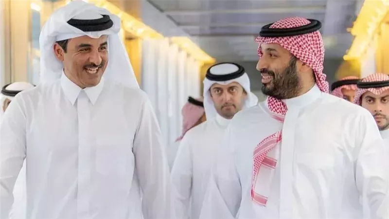 وكالة الأنباء السعودية: ولي العهد يستقبل في جدة أمير قطر