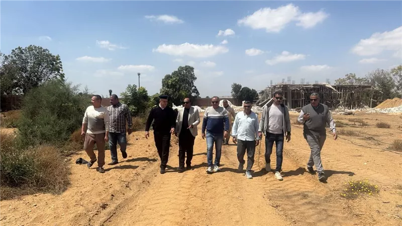جهاز العبور الجديدة ينفذ حملة مكبرة لإزالة المخالفات وحماية أراضي الدولة
