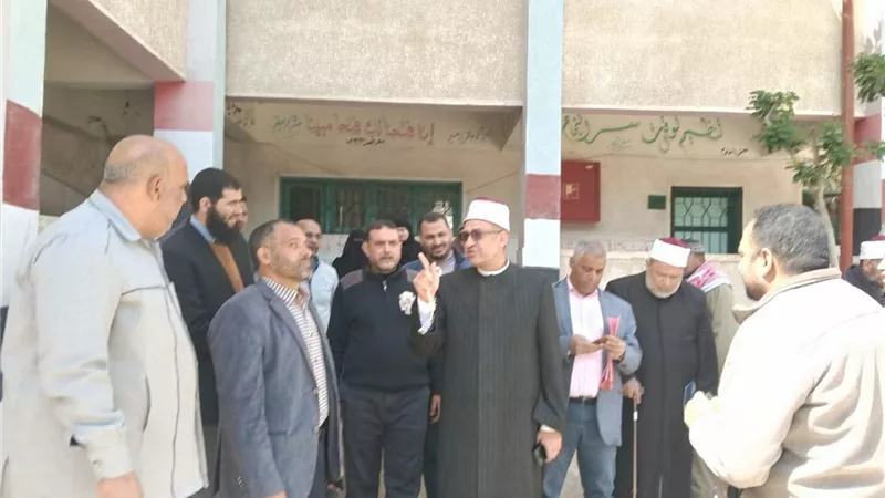 رئيس أزهر كفر الشيخ يتفقد نُصرة وأبو غنيمة تزامناً مع زيارات اعتماد الجودة