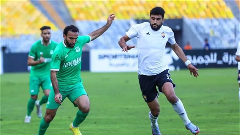 التعادل الإيجابي يحسم الشوط الأول بين المصري والجونة بكأس عاصمة مصر 