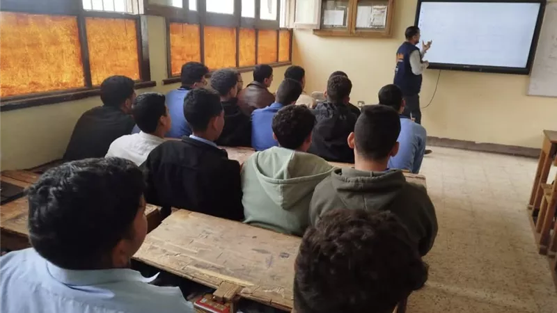 سفراء مشواري يواصل تدريباته لطلاب المدارس الثانوية بأسيوط 