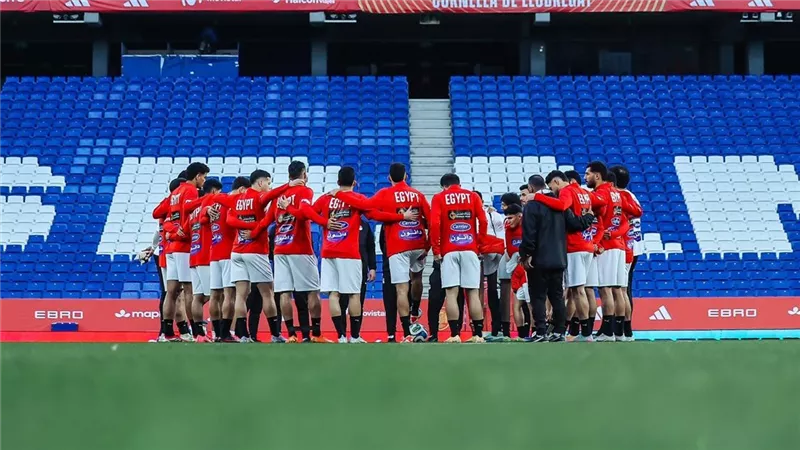 منتخب مصر يختتم تدريباته استعداداً لمواجهة إسبانيا ودياً غداً