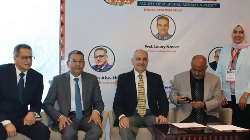 انطلاق فعاليات المؤتمر الثامن لقسم الأنف والاذن والحنجرة بطب جامعة أسوان