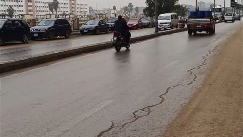 سقوط أمطار في القليوبية.. والمحافظة ترفع حالة الطوارئ لمواجهة الطقس السئ