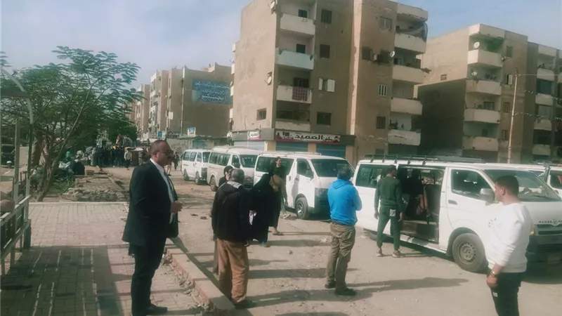 الإسماعيلية: تشغيل الموقف العمومي بمدينة المستقبل بعد تطوير المنطقة